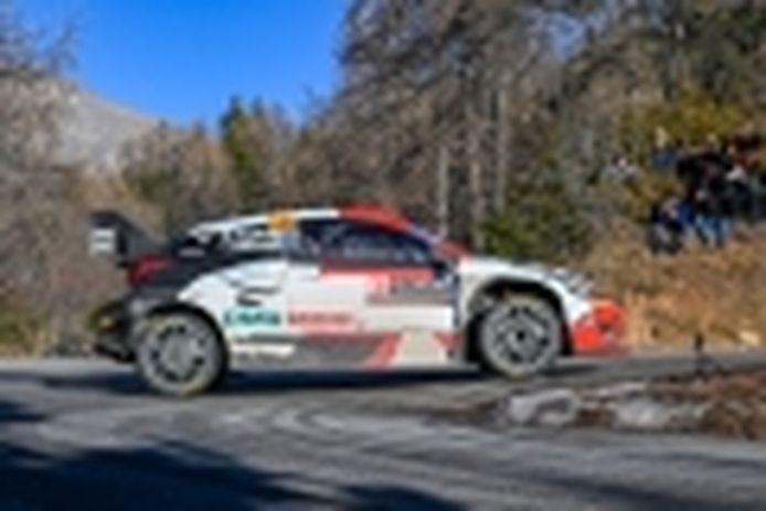 Kalle Rovanperä, virtual leader of the 2022 WRC after the Monte Carlo Rally