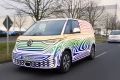 Última prueba de los prototipos del nuevo Volkswagen ID. Buzz con rumbo a Barcelona