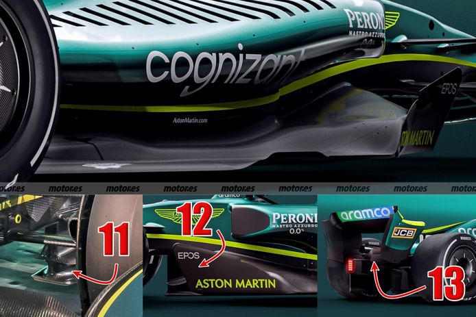 Technical analysis of the Aston Martin AMR22: the first real F1 of 2022