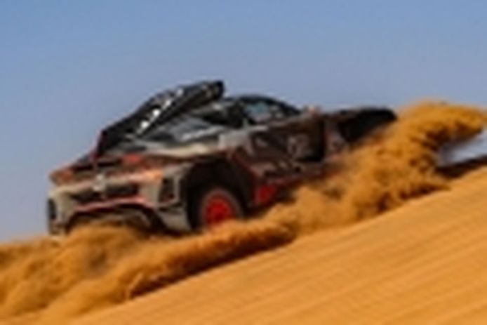 El Audi RS Q e-tron volverá a la acción en el Abu Dhabi Desert Challenge
