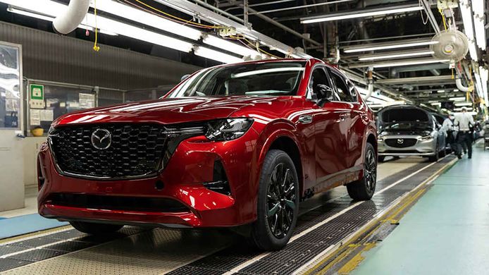 Arranca la producción del nuevo Mazda CX-60, el SUV japonés llega a Europa en verano