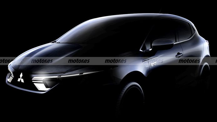 Teaser oficial del Mitsubishi Colt 2023