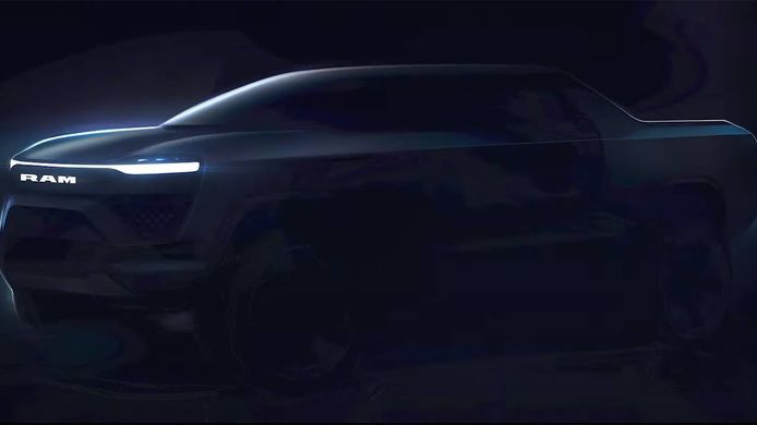 El primer pick-up eléctrico de la marca RAM será anticipado a través de un concept car