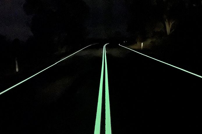 Las marcas viales fotoluminiscentes, ¿el próximo hito en las carreteras?