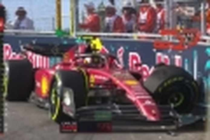 [VÍDEO] Tercer accidente de Sainz en tres GP: contra las barreras en Miami