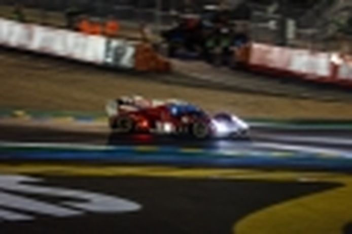 The Glickenhaus #708 rules in the first Le Mans night practice