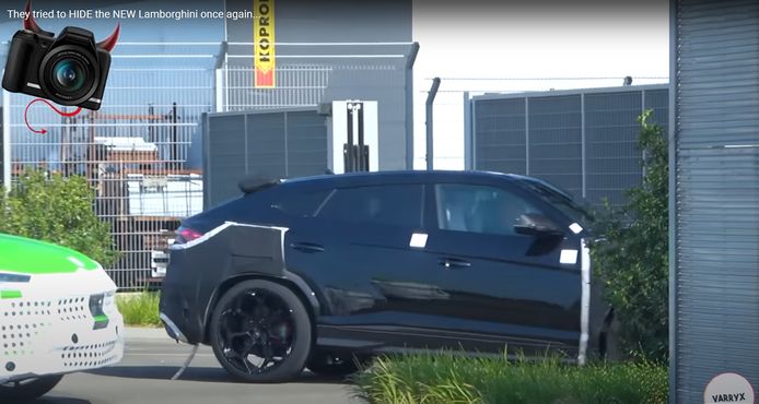 El Lamborghini Urus Performante, cazado en un video espía con una imagen especial