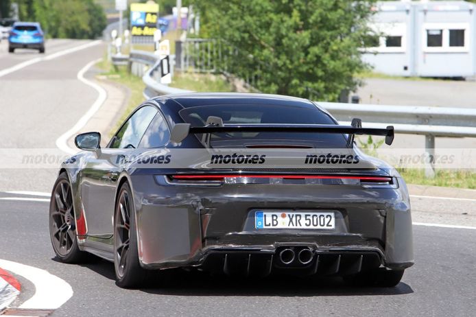Fotos espía Porsche 911 GT3 Facelift 2024
