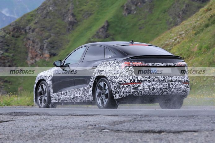 Fotos espía Audi e-tron Sportback Facelift 2023