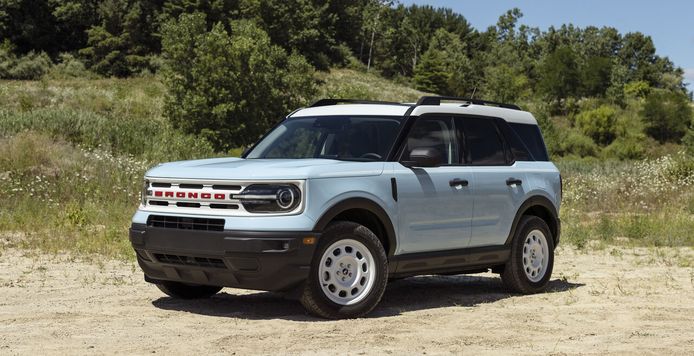 2023 Ford Bronco Heritage Edition, the special models that we will not see in Europe