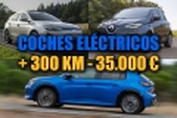 3 electric cars for less than 35,000 euros with more than 300 km of autonomy