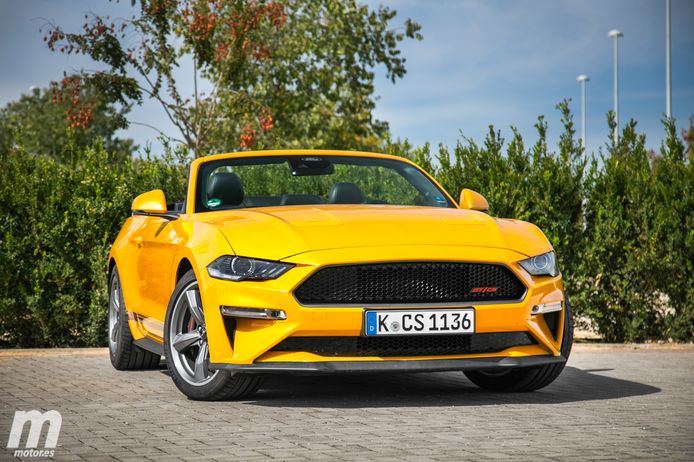 Test Ford Mustang Convertible California Special, without possible comparison