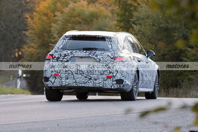 Mercedes Estate 2024 Klasse Spionagefotos
