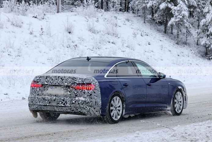 Fotos espía Audi A6 Berlina Facelift 2023