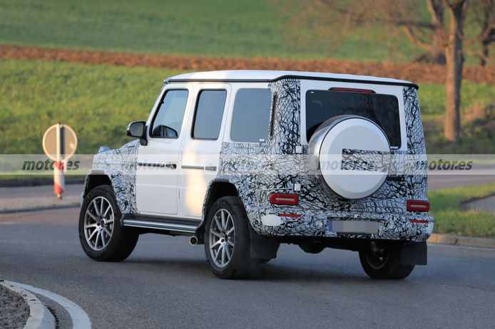 Mercedes-AMG G 63 Facelift 2023 Spionagefoto