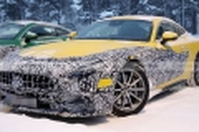 El nuevo Mercedes-AMG GT Coupe queda al descubierto en una primera filtración