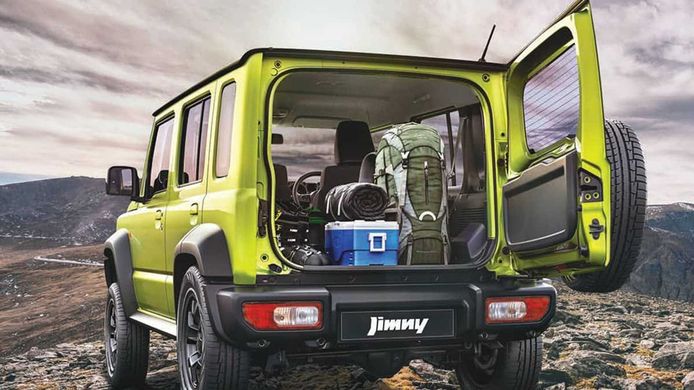 Suzuki Jimny de 5 puertas - maletero