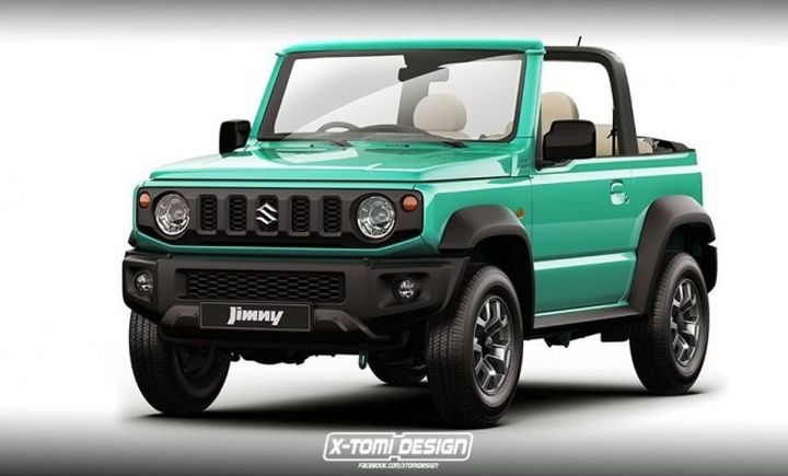 Así luce el nuevo Suzuki Jimny 2019 con carrocería convertible