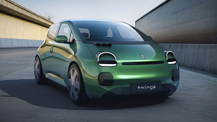Prototipo del Renault Twingo E-Tech Electric