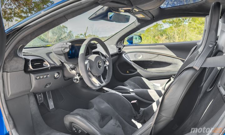 Comodidad de conducción del McLaren Artura