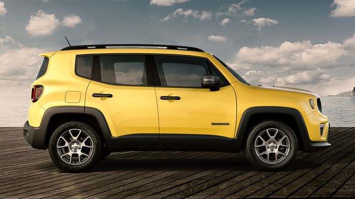 Lateral del Jeep Renegade