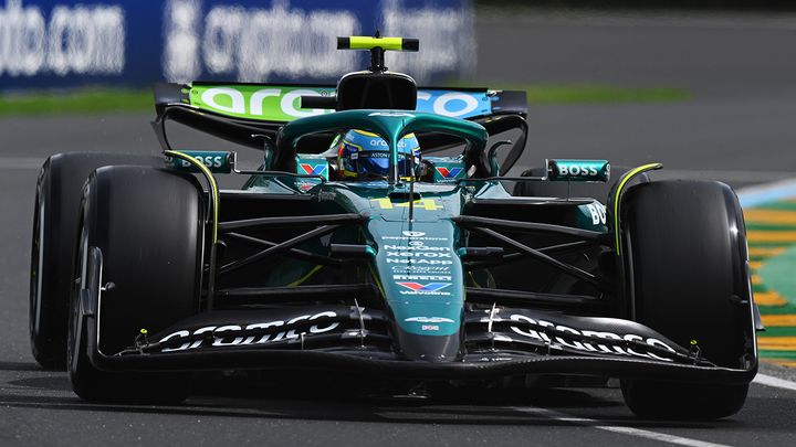 Lando Norris realiza la qualifying en Melbourne