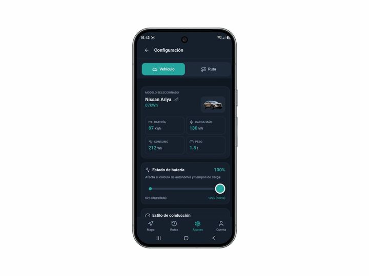 Configurar coche en Quantum Drive