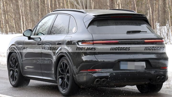 Fotos espía Porsche Cayenne Facelift 2027