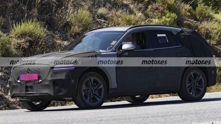 Fotos espía Genesis GV70 Hybrid 2027