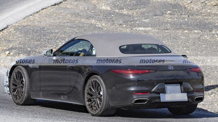 Fotos espía Mercedes-AMG SL Facelift 2027