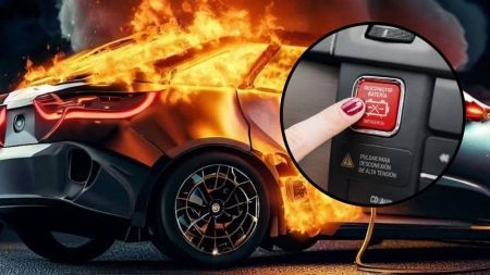 Adiós al miedo de que la batería de un eléctrico explote: China obligará a instalar un botón antiincendios
