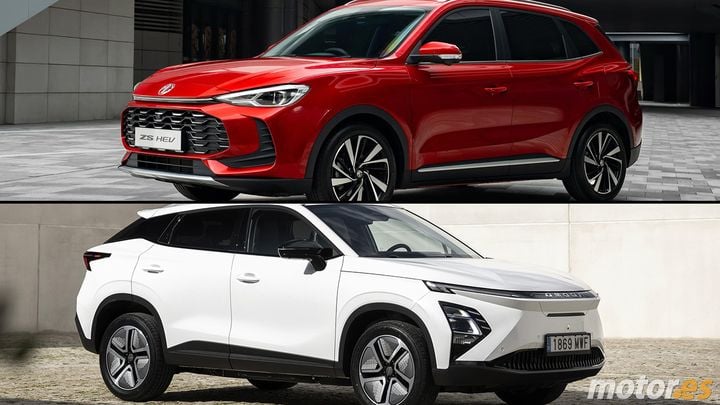 MG ZS y Omoda 5