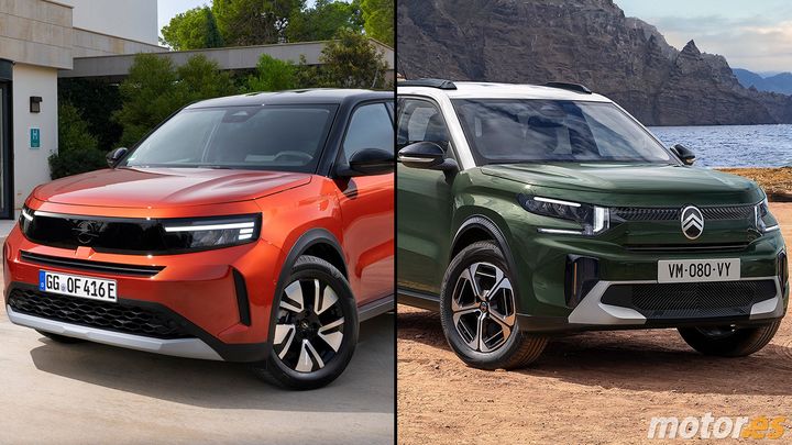 Opel Frontera y Citroën C3 Aircross - frontal