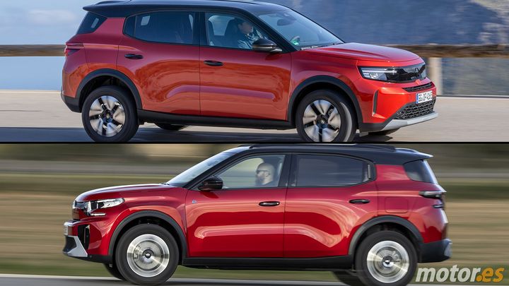 Opel Frontera y Citroën C3 Aircross - lateral