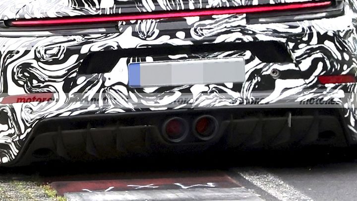 Fotos espía Porsche 911 GT3 RS Facelift 2028