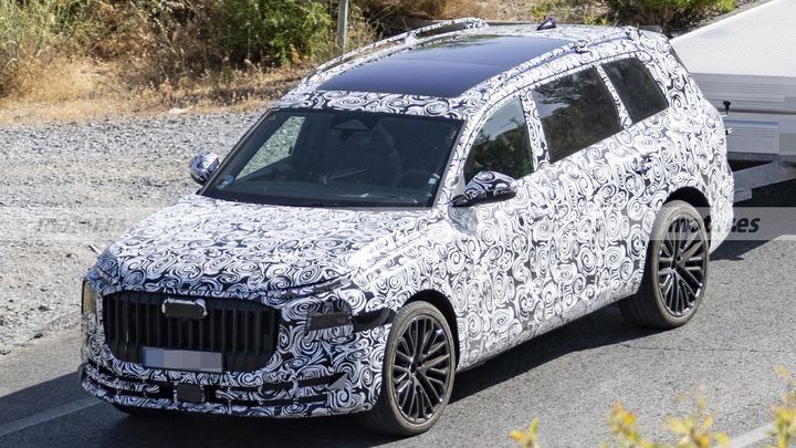 Fotos espía Audi Q9 Horch PHEV 2027