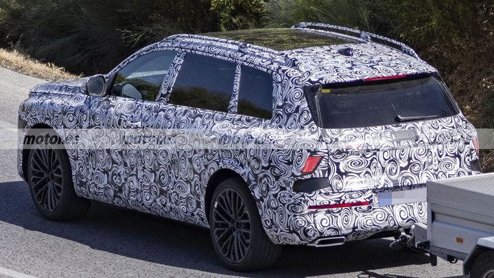 Fotos espía Audi Q9 Horch PHEV 2027