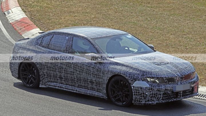 Fotos espía BMW M3 eléctrico 2027