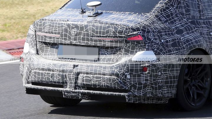 Fotos espía BMW M3 eléctrico 2027