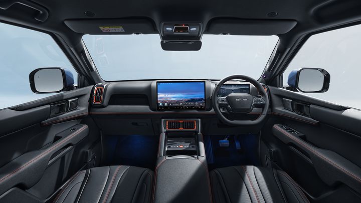 BYD Shark - interior