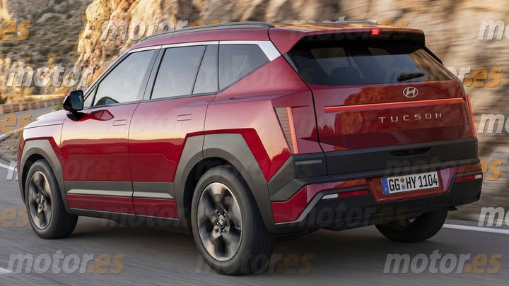 Render Hyundai TUCSON 2027