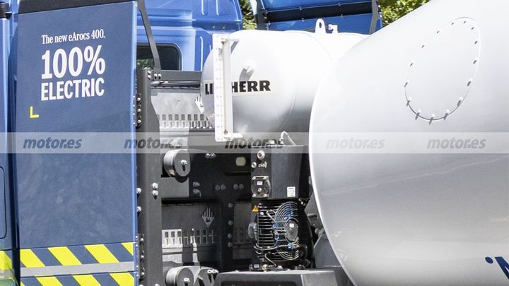 Fotos espía Mercedes eAROCS 400