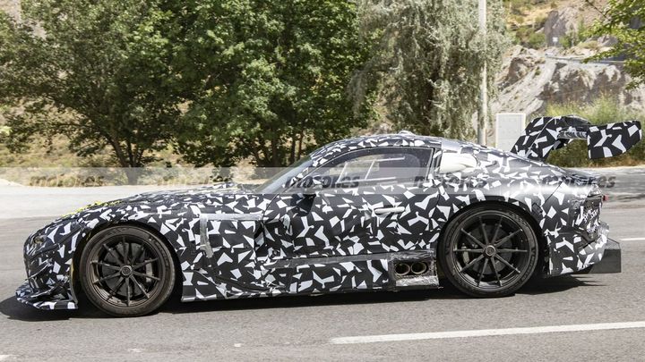 Fotos espía Mercedes-AMG GT Black Series GT3 2027