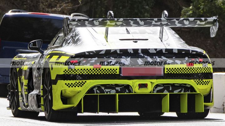Fotos espía Mercedes-AMG GT Black Series 2027