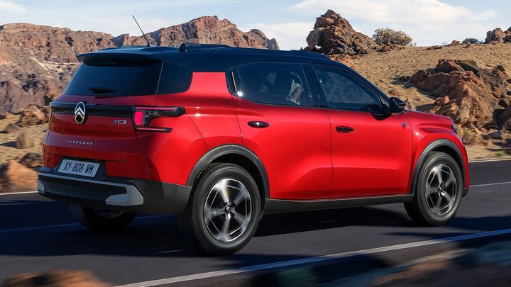 Citroën C3 Aircross - posterior