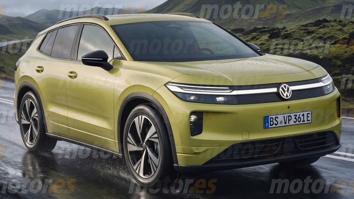 Render Volkswagen ID. Tiguan 2027