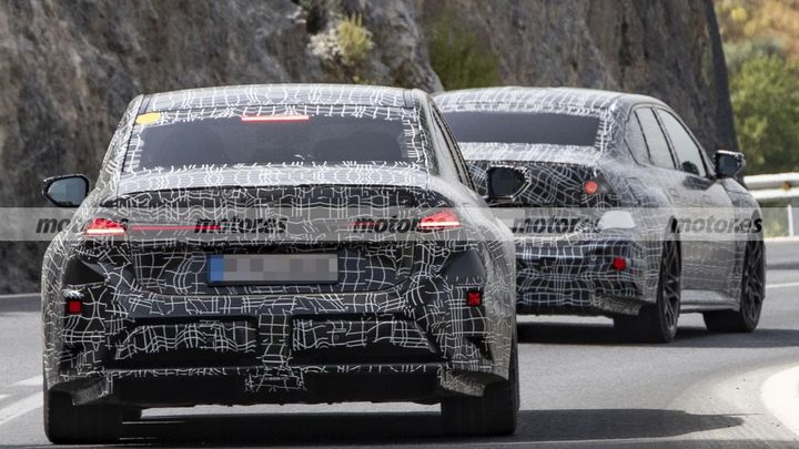 Fotos espía BMW M3 eléctrico 2027