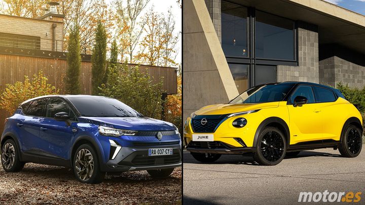Renault Captur y Nissan Juke