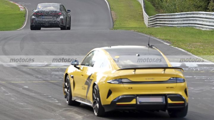 Fotos espía BMW M3 eléctrico 2027