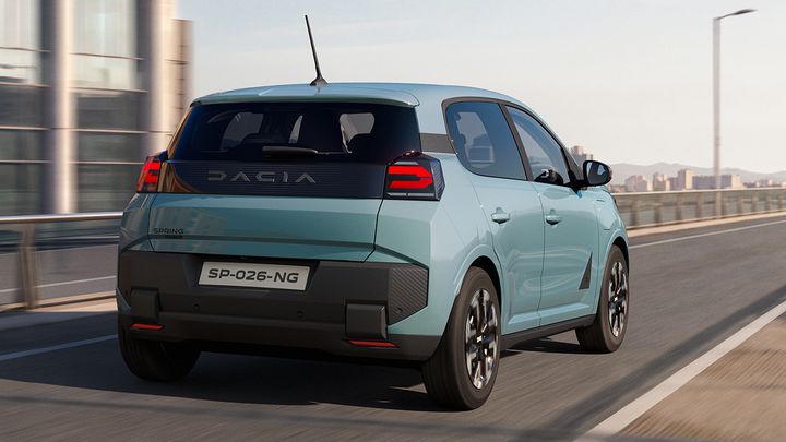 Dacia Spring 2027 - posterior